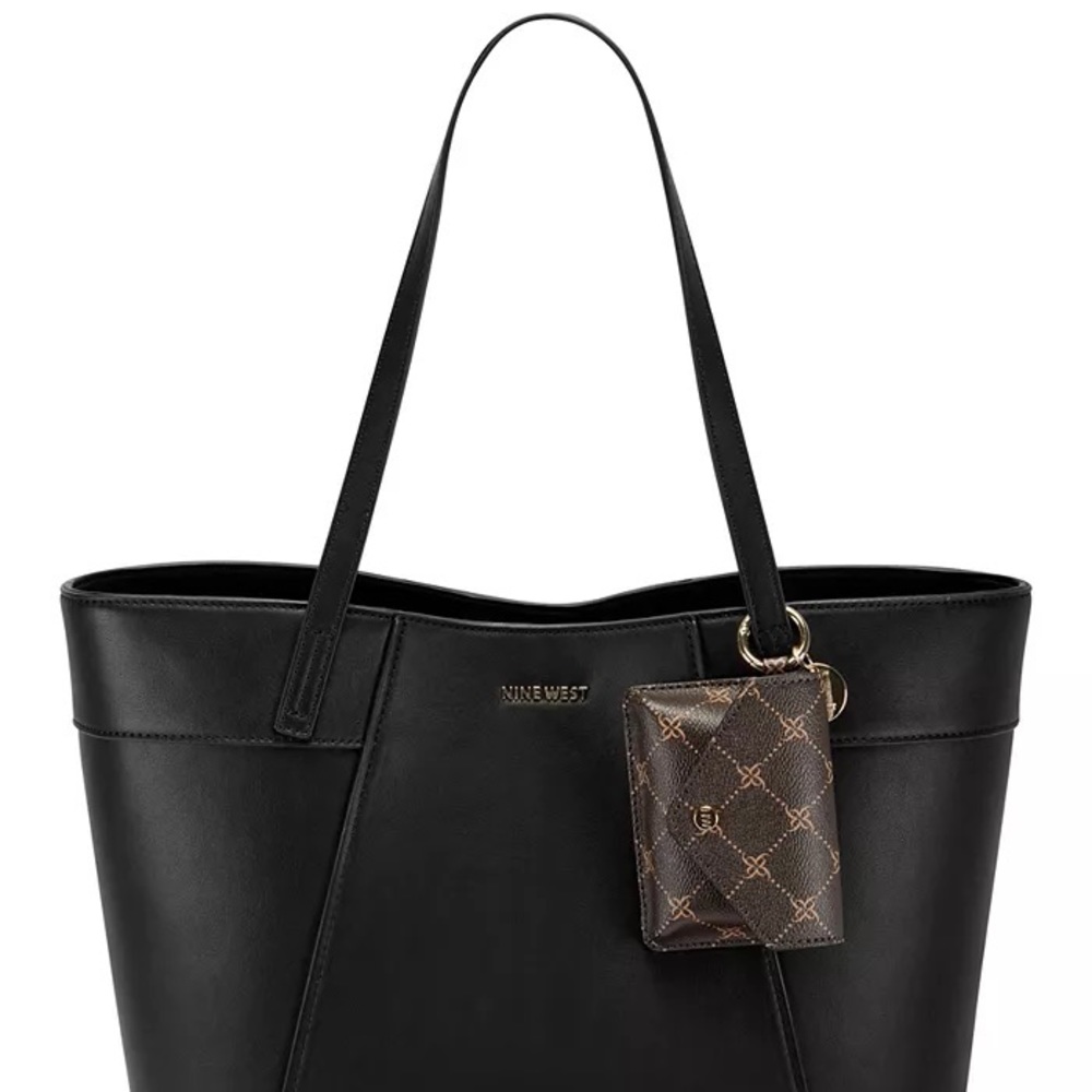 Nine West Sunnyside Tote, Black, NWT